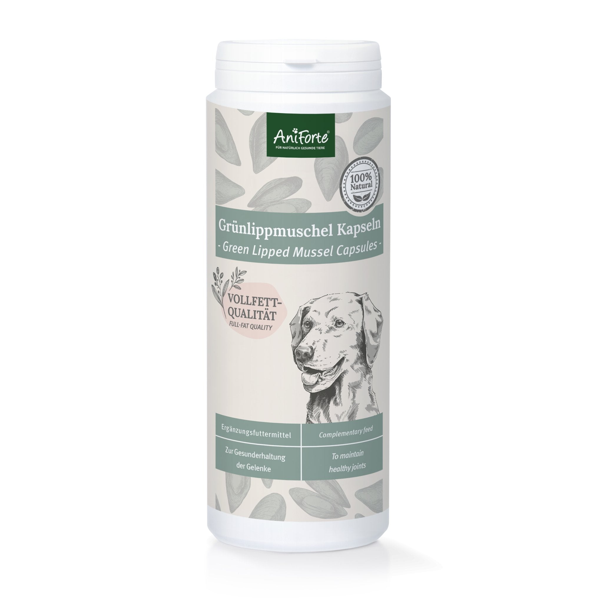 Green Lipped Mussel Capsules for Dogs AniForte UK