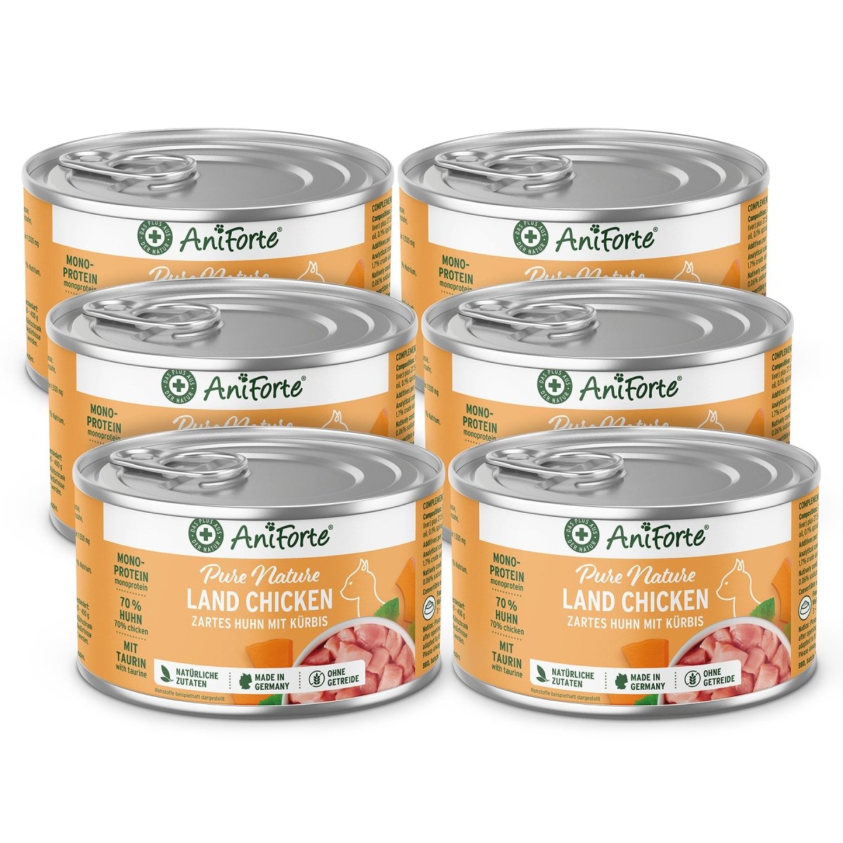 Grain Free Wet Food for Cats Pure Nature Country Chicken