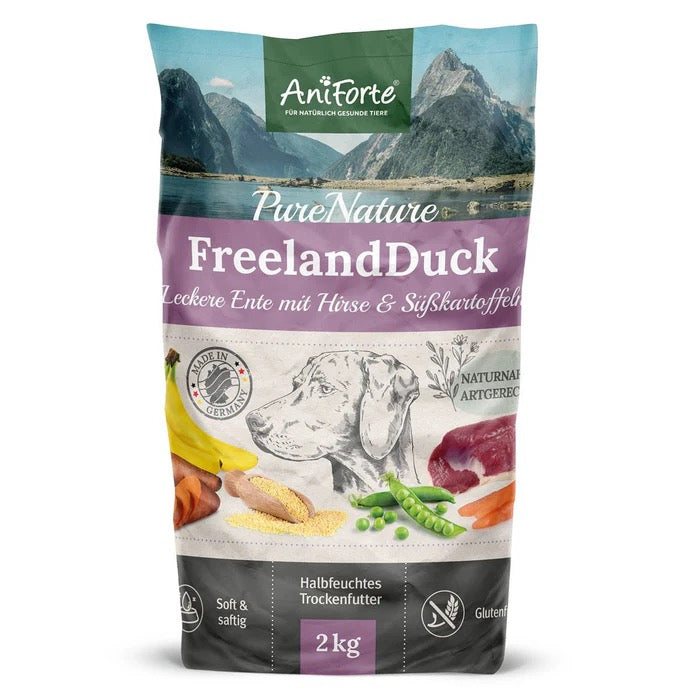 AniForte® Semi Moist Cold-Pressed Dog Food Duck