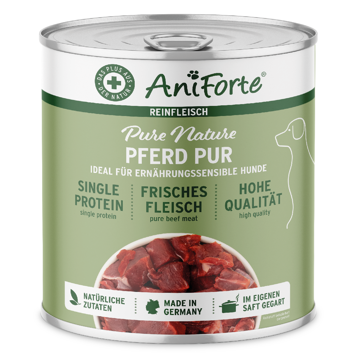 AniForte® PureNature Pure Horse - Wet food for Dogs