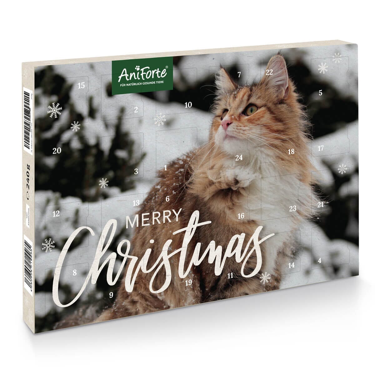 Advent Calendar "Merry Christmas" for Cats - AniForte UK