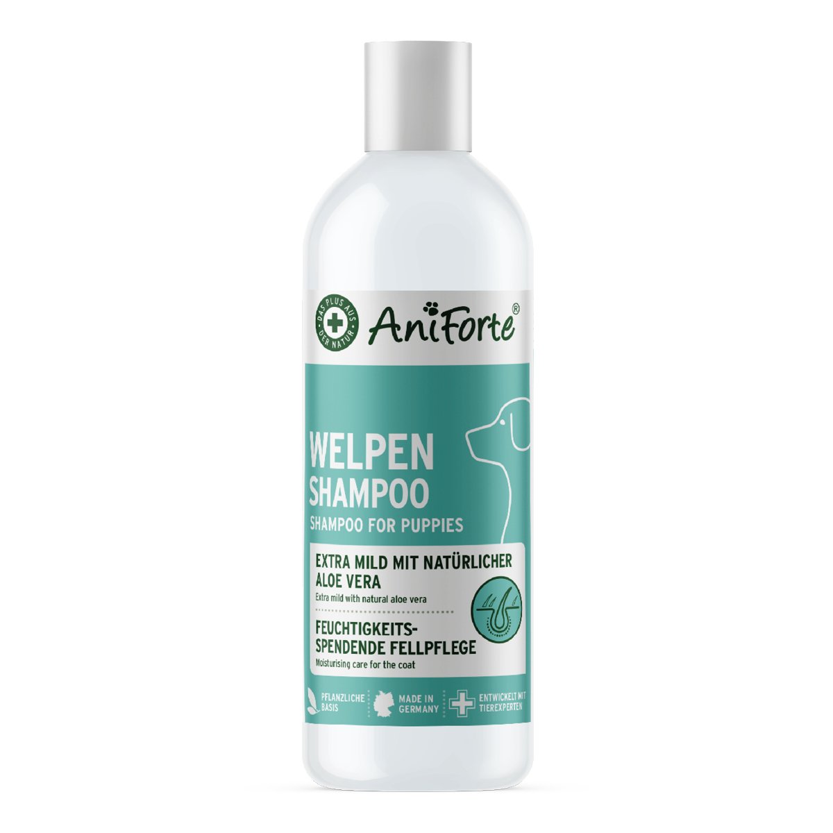 Aloe Vera Mild Shampoo for Puppies - 200ml - AniForte UK