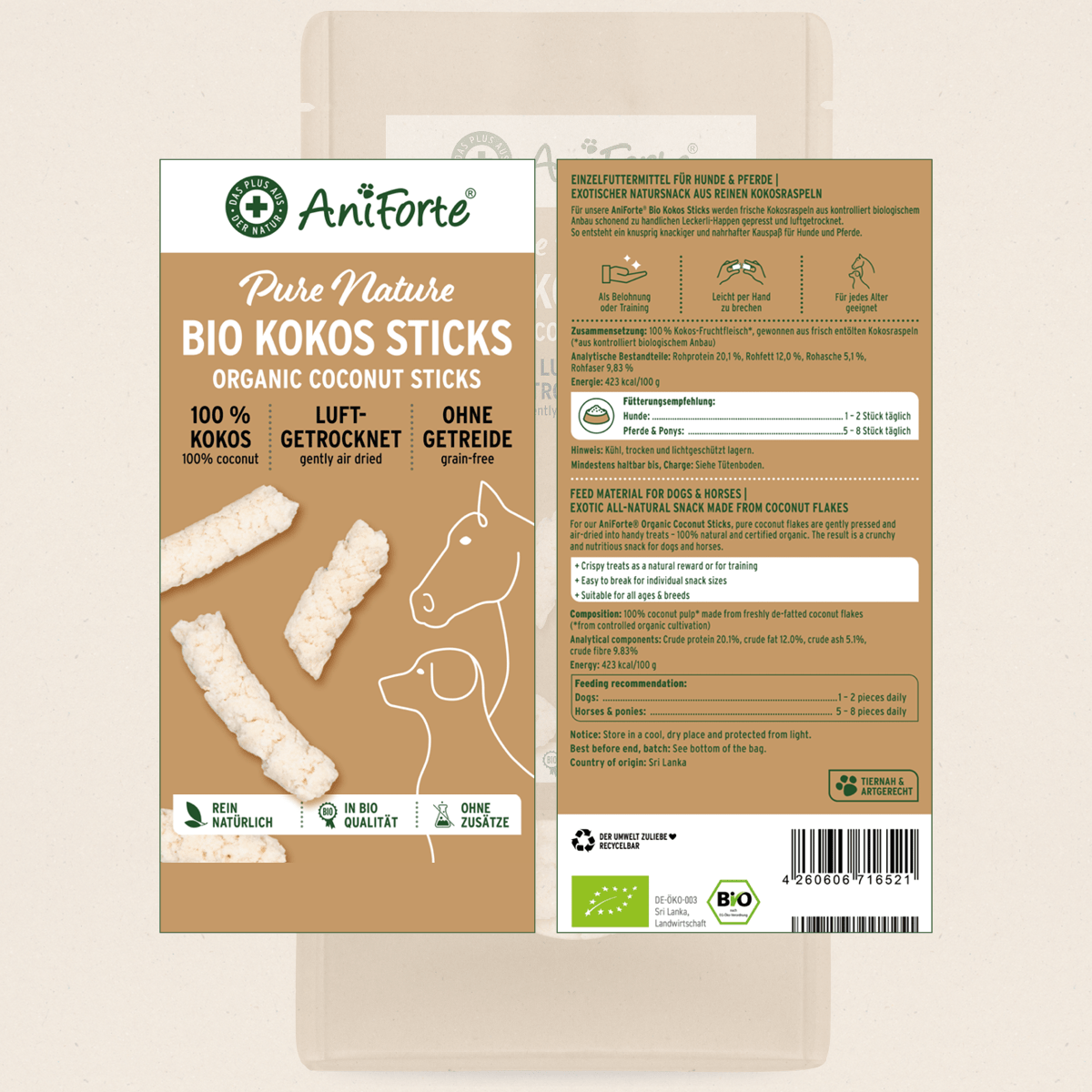 AniForte® Coconut Sticks - AniForte UK