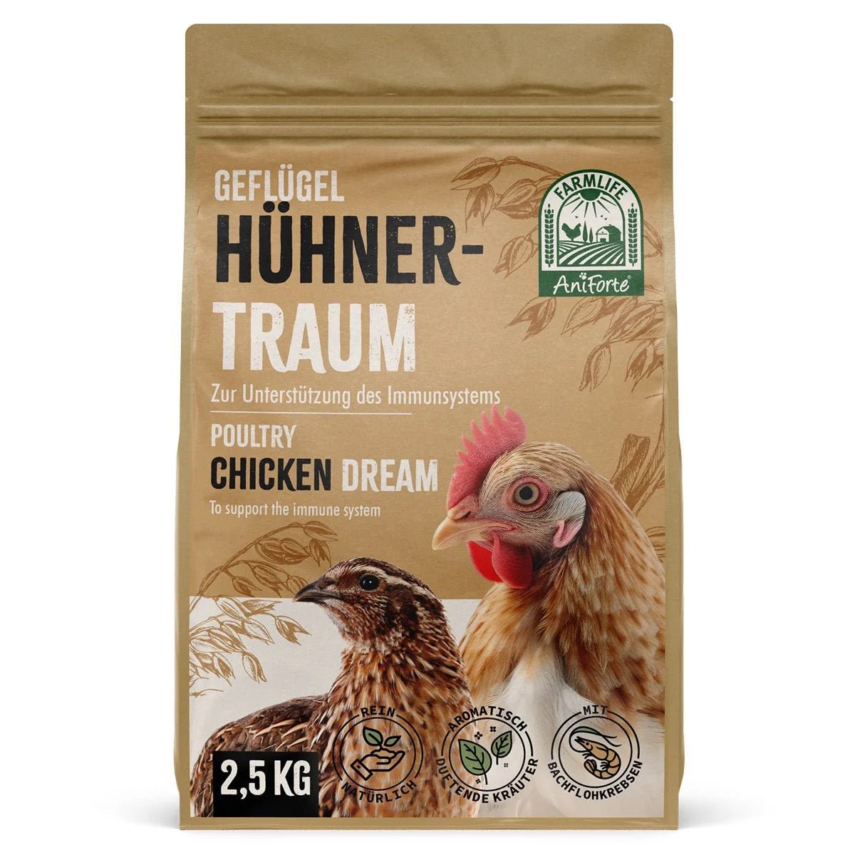 AniForte® FarmLife Chicken Dream 2.5kg - For Poultry - AniForte UK