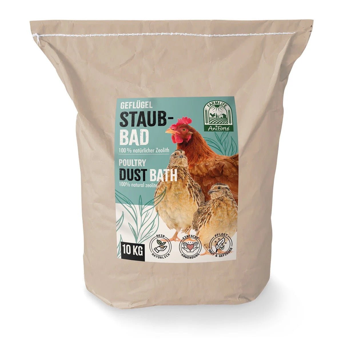 AniForte® FarmLife Dust Bath 10kg - For Poultry - AniForte UK