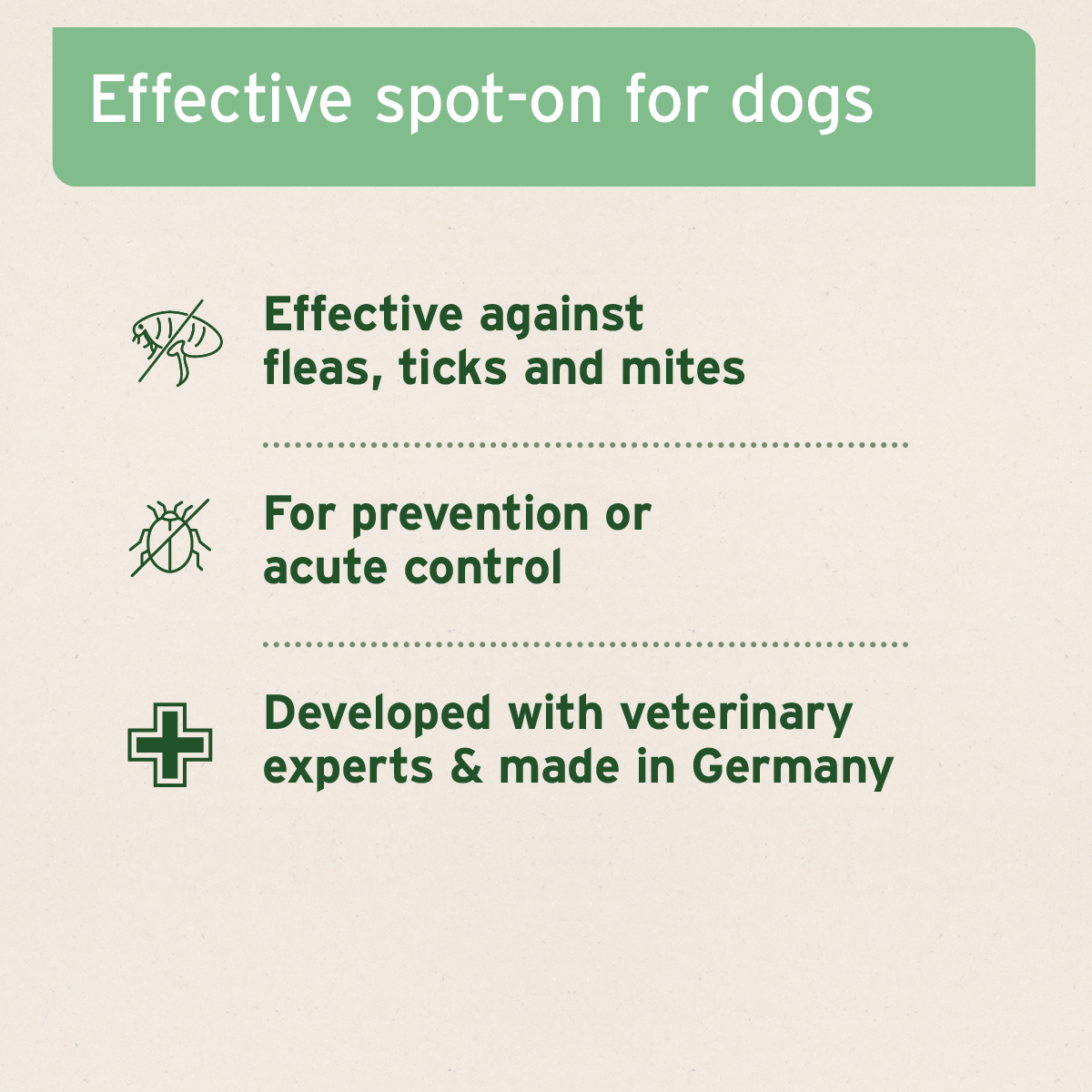 Ectoprotex Dog - 50 ml - Spot - On Tick and Flea Protection - AniForte UK