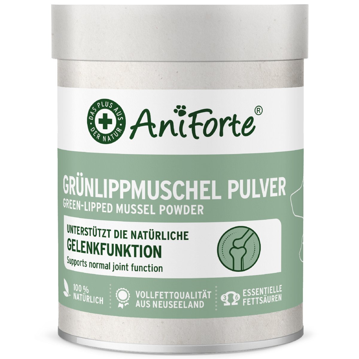 Green Lipped Mussel Powder for Dogs and Cats - Joint Support Supplement - AniForte UK