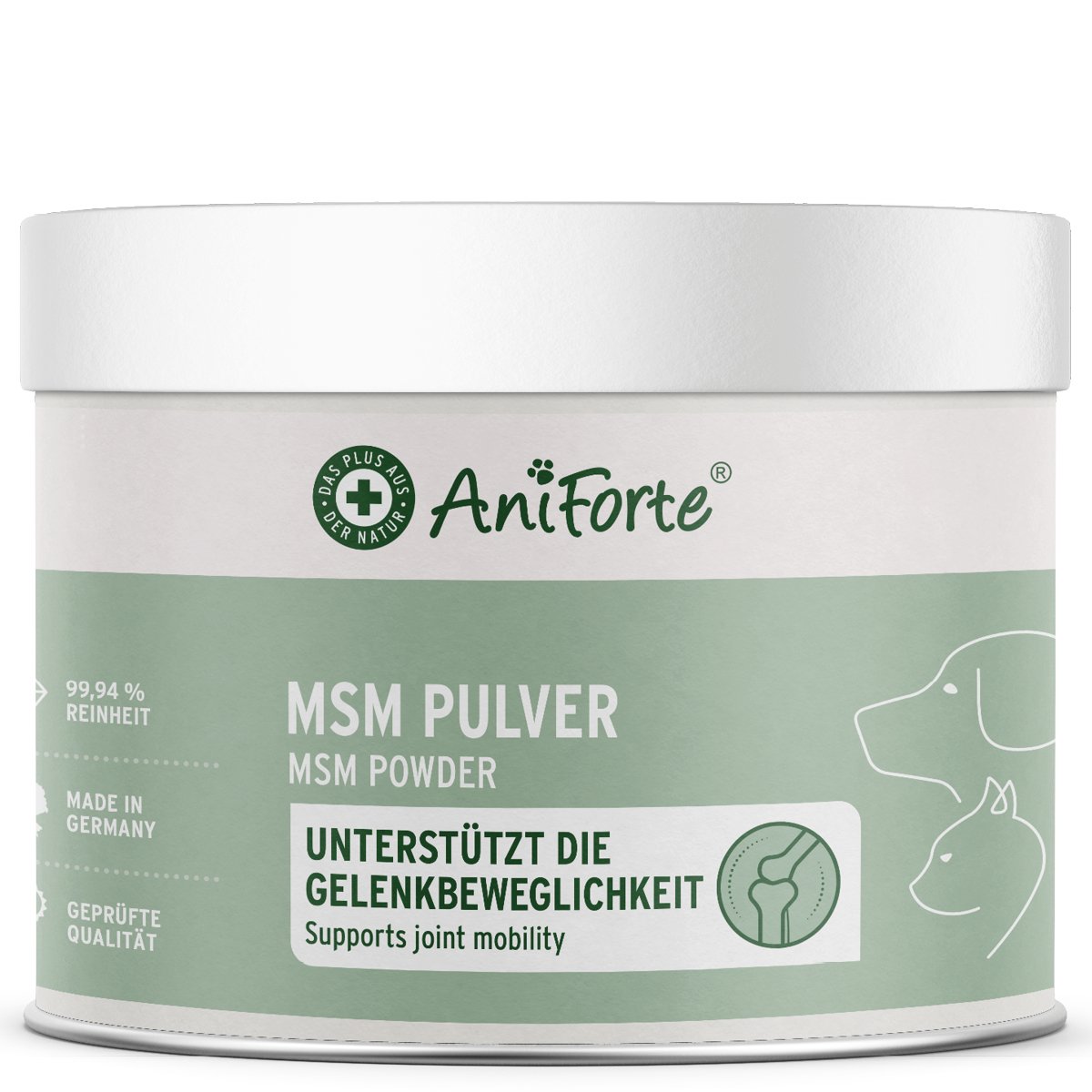 MSM Powder for Dogs & Cats 300g - AniForte UK