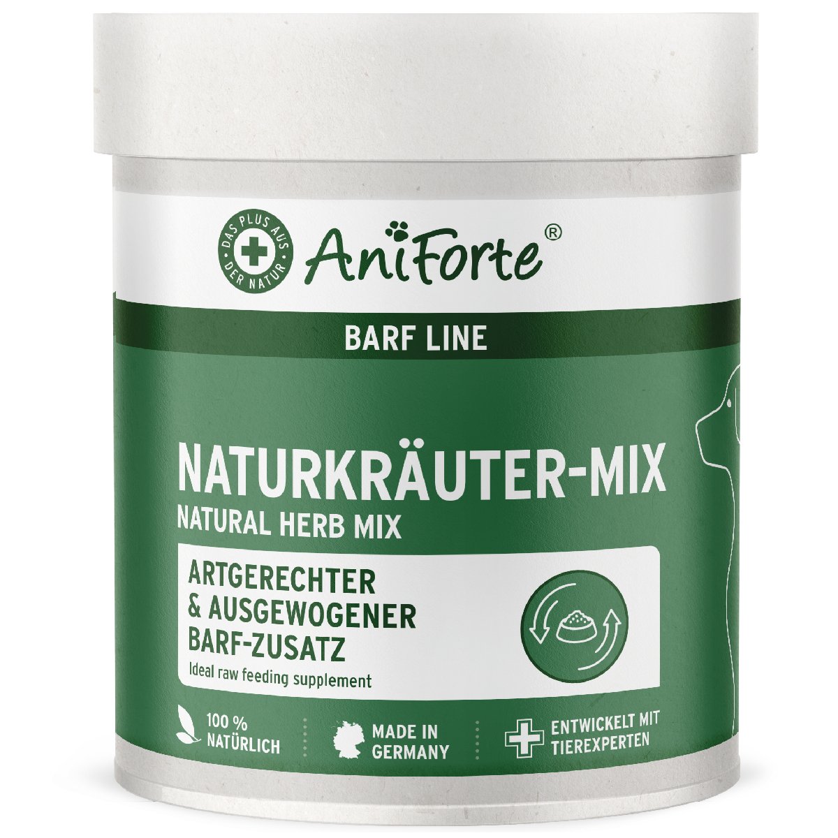 Natural Herb Mix for Dogs - 250g - AniForte UK