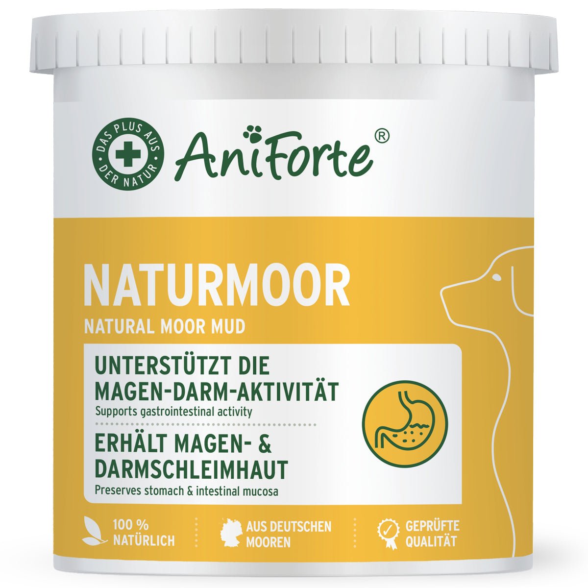 Natural Moor Mud - Supports Digestion and Immune System - AniForte UK