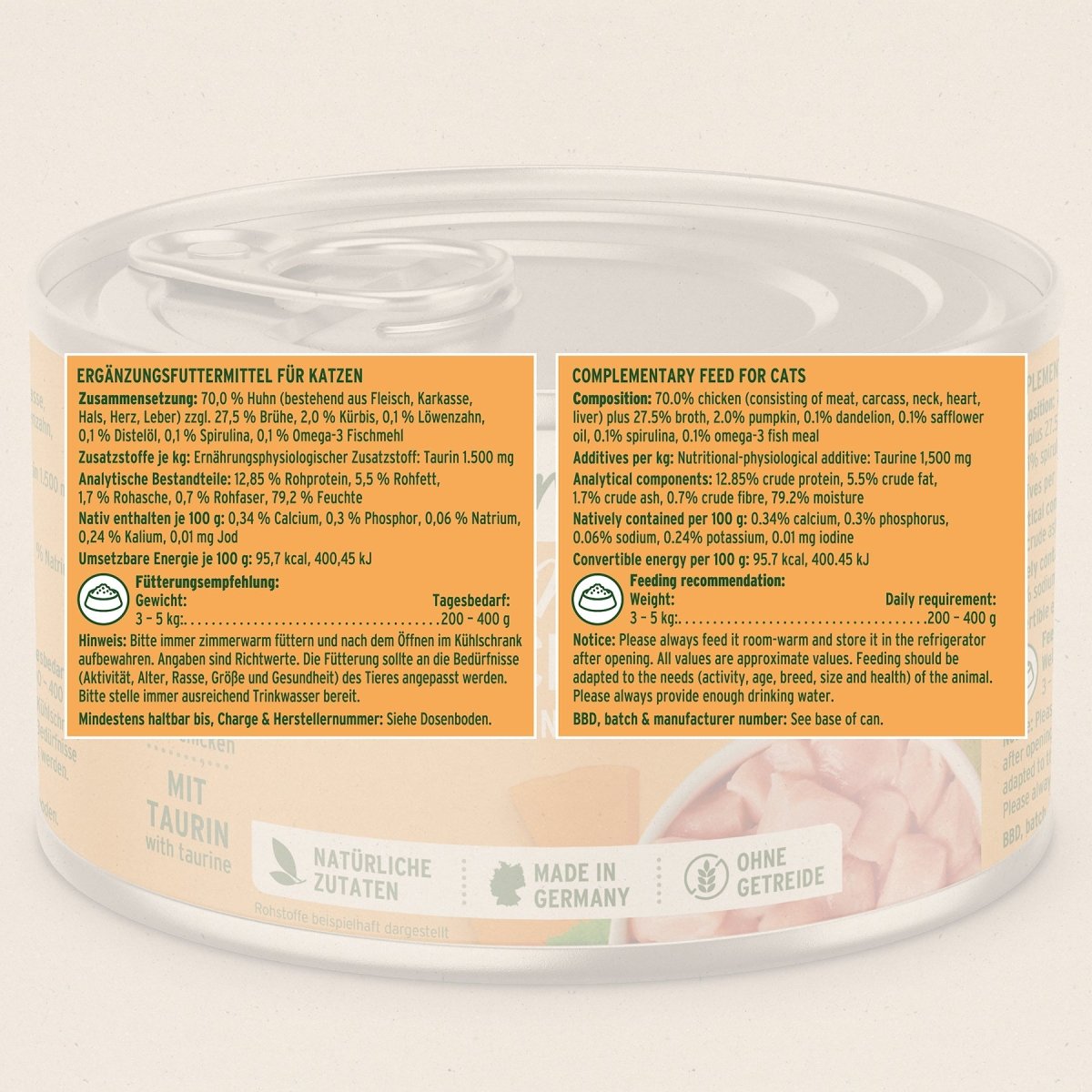 PureNature Country Chicken - Wet Food for Cats - AniForte UK