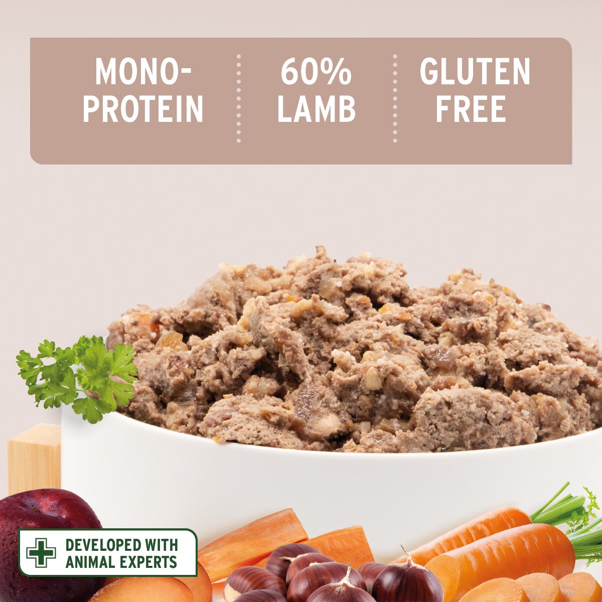 PureNature Farms Lamb - Wet Food for Dogs - AniForte UK