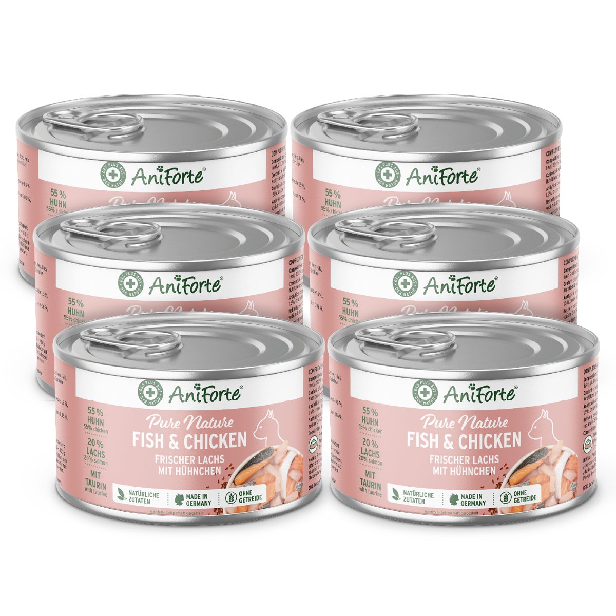 PureNature Fish & Chicken - Wet Food for Cats - AniForte UK