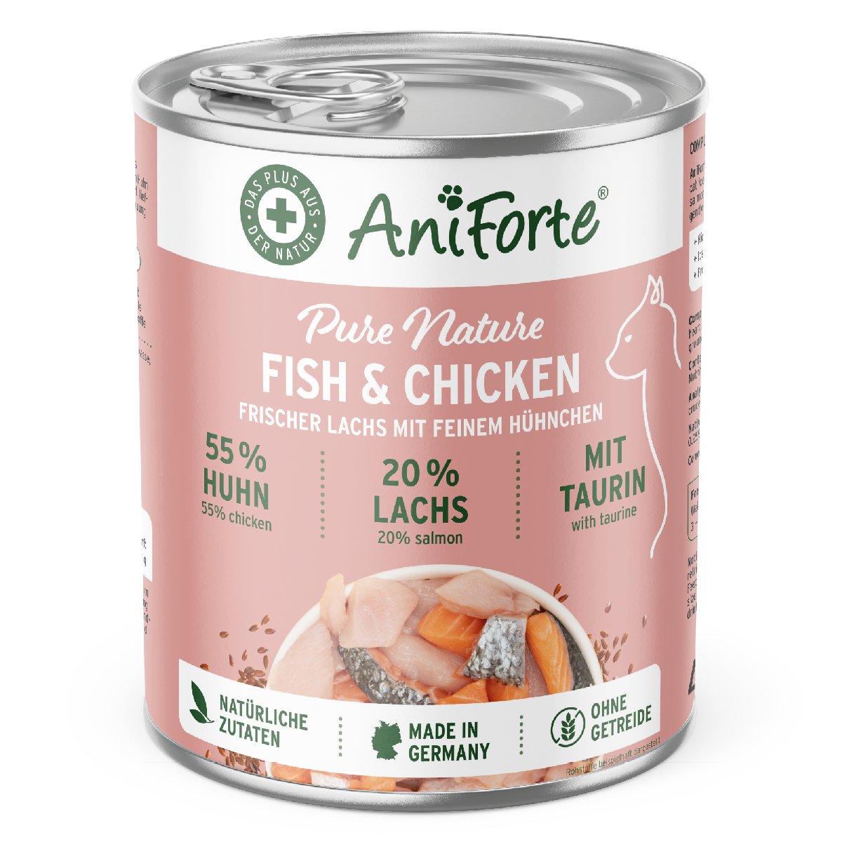 PureNature Fish & Chicken - Wet Food for Cats - AniForte UK