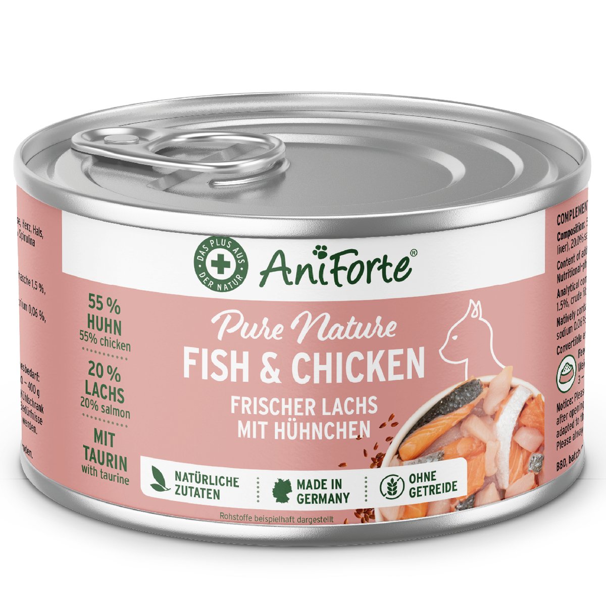 PureNature Fish & Chicken - Wet Food for Cats - AniForte UK