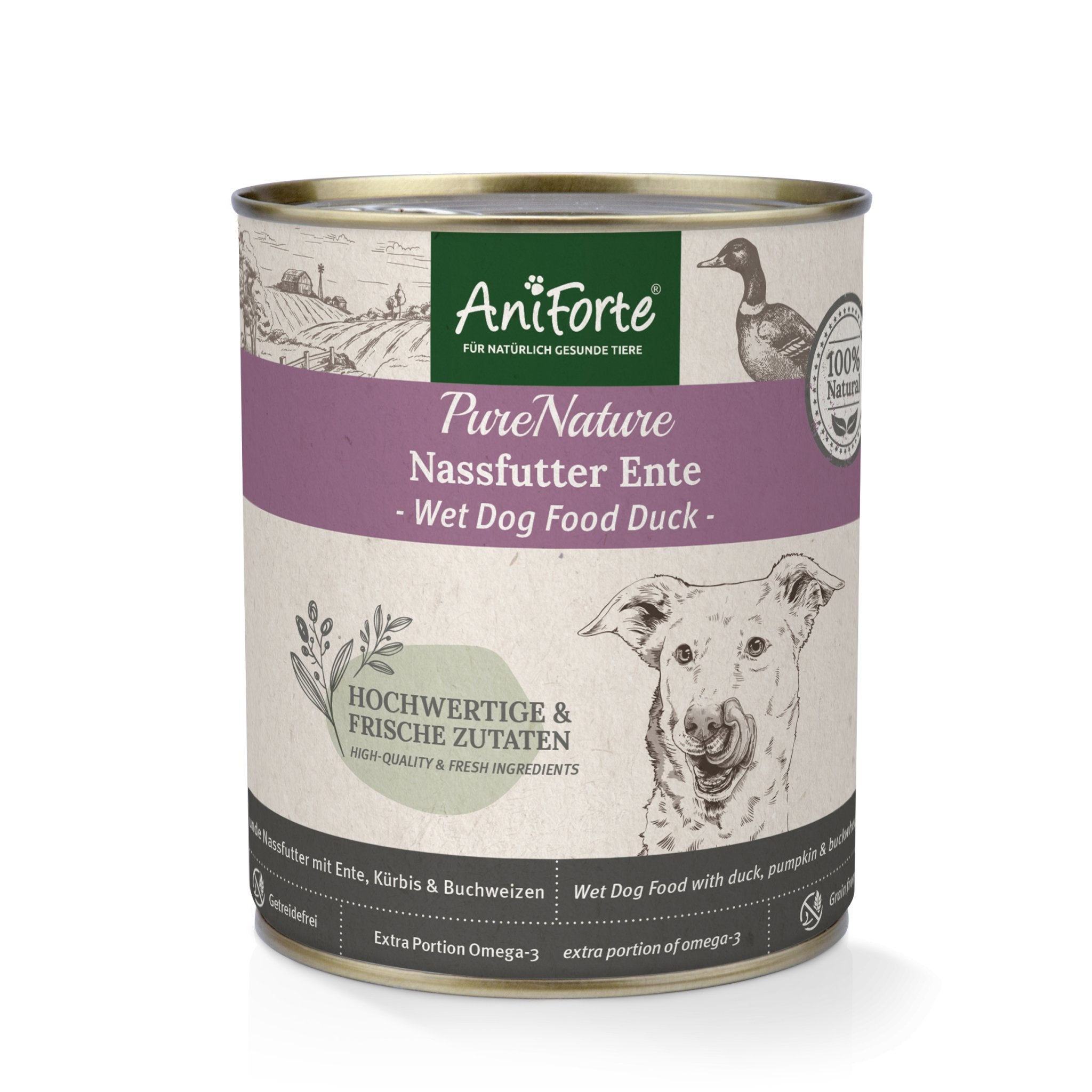 Duck wet dog food hotsell