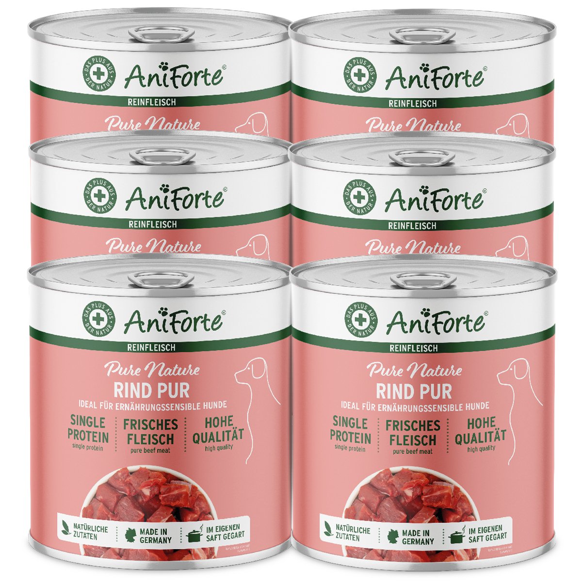 PureNature Pure Beef - Wet food for Dogs - AniForte UK