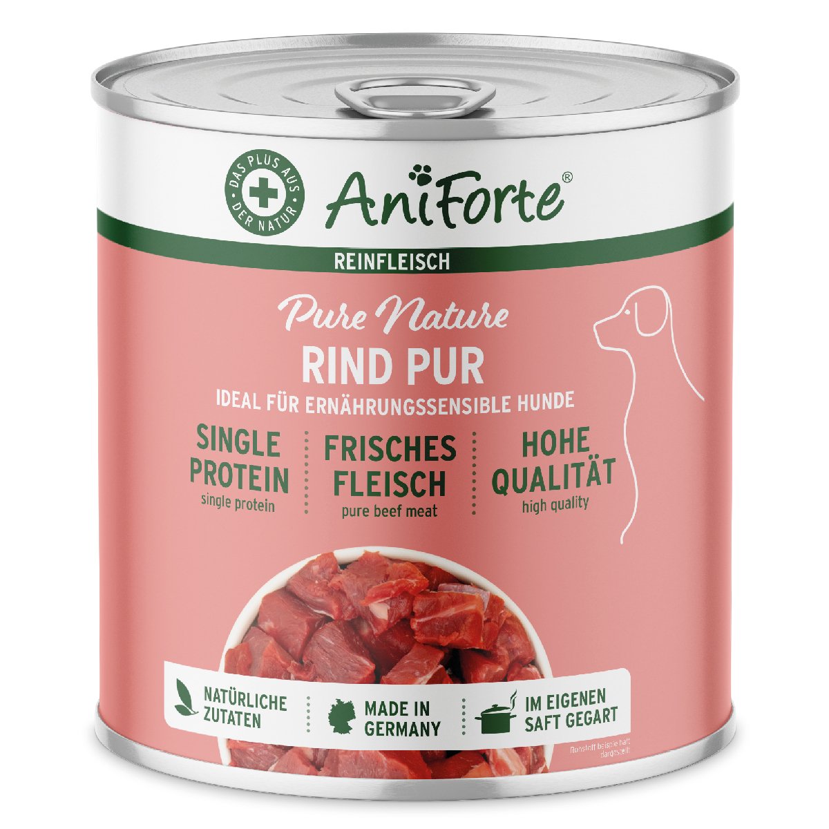 PureNature Pure Beef - Wet food for Dogs - AniForte UK