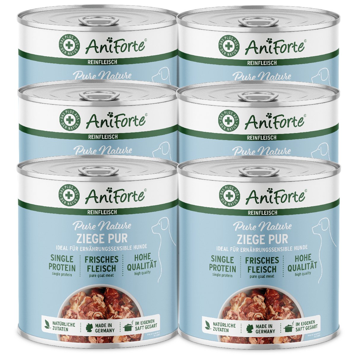 PureNature Pure Goat - Wet food for Dogs - AniForte UK