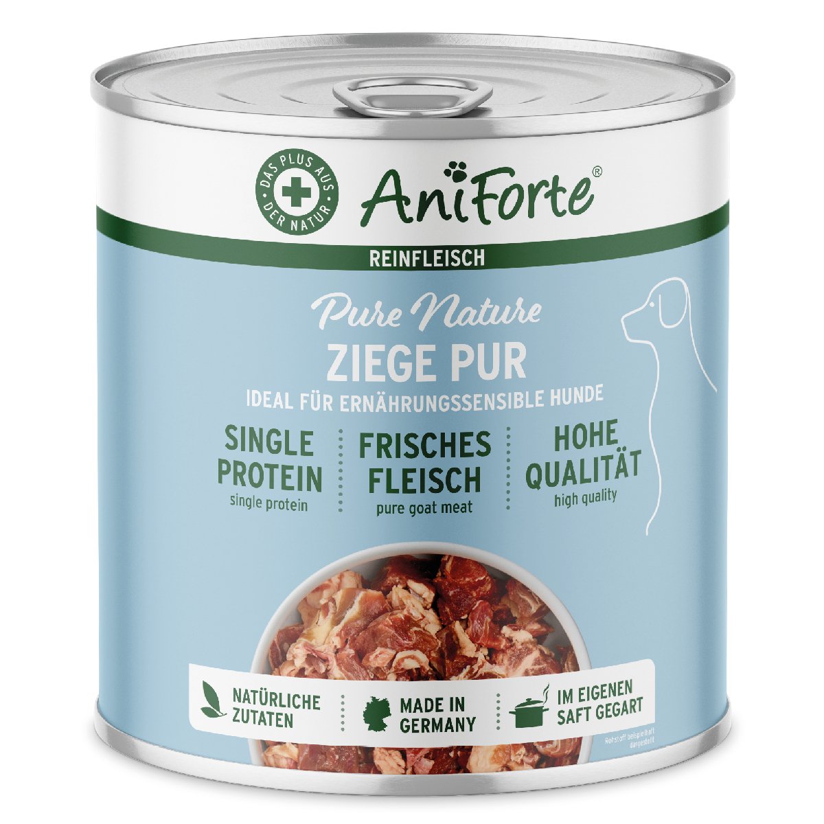 PureNature Pure Goat - Wet food for Dogs - AniForte UK