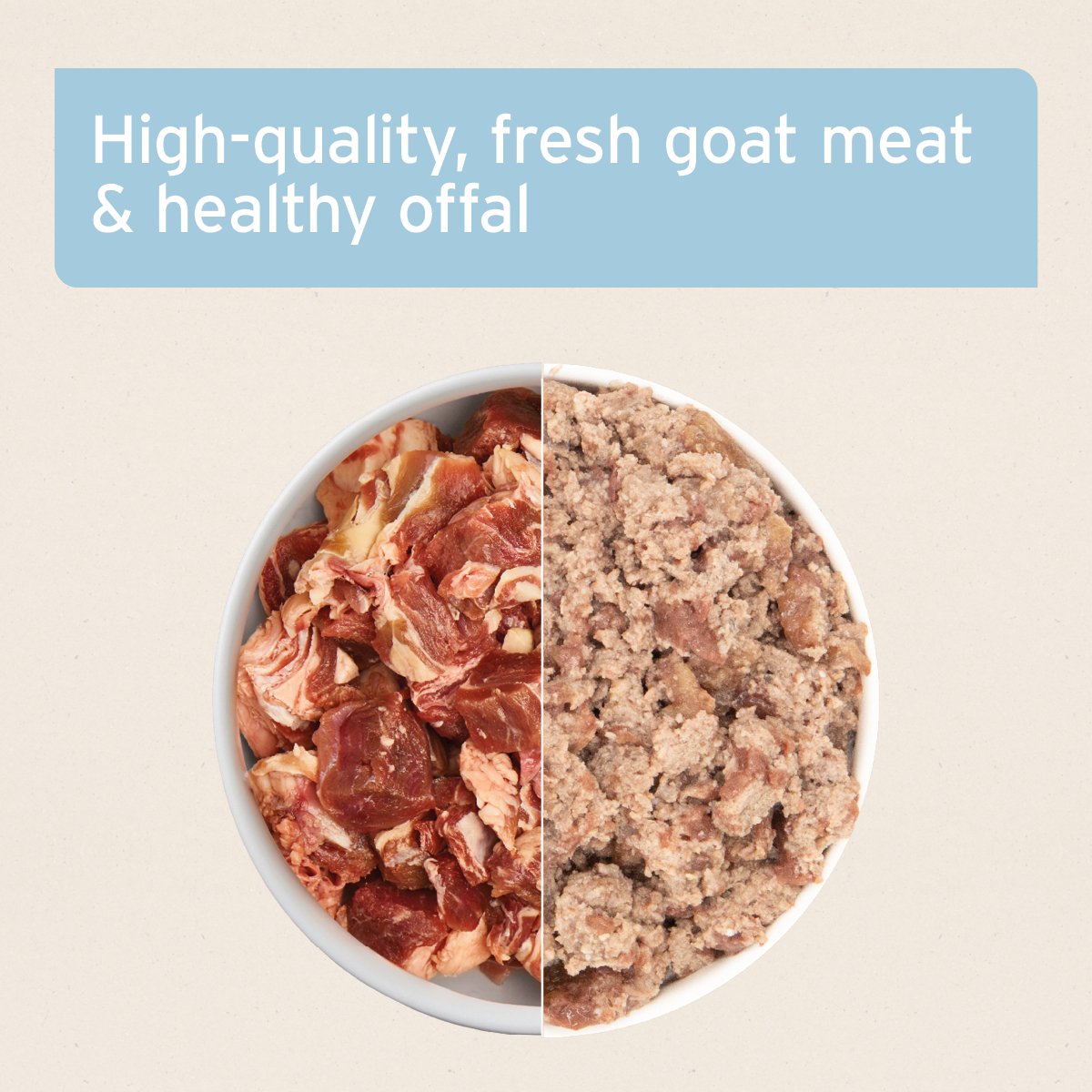 Goat meat for dogs best sale