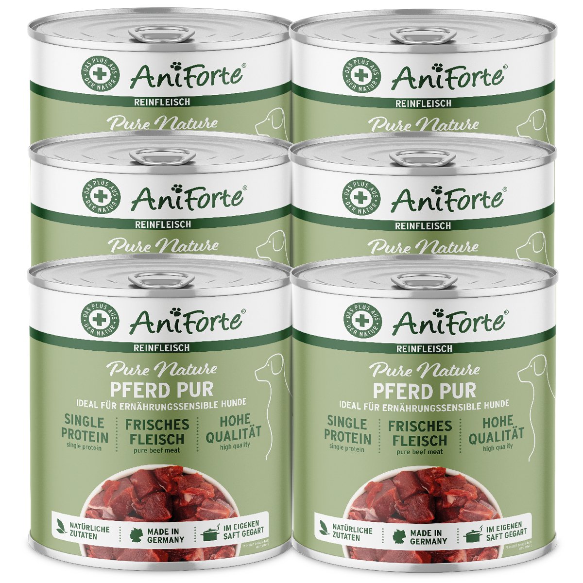 PureNature Pure Horse - Wet food for Dogs - AniForte UK