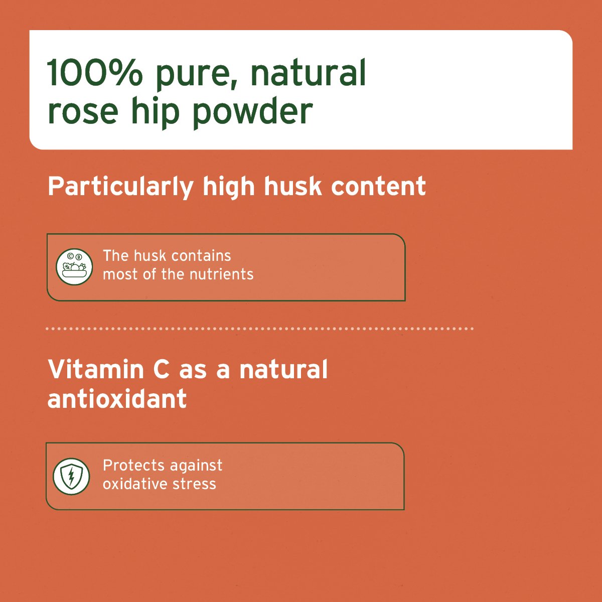 Rose Hip Powder for Dogs and Cats - AniForte UK