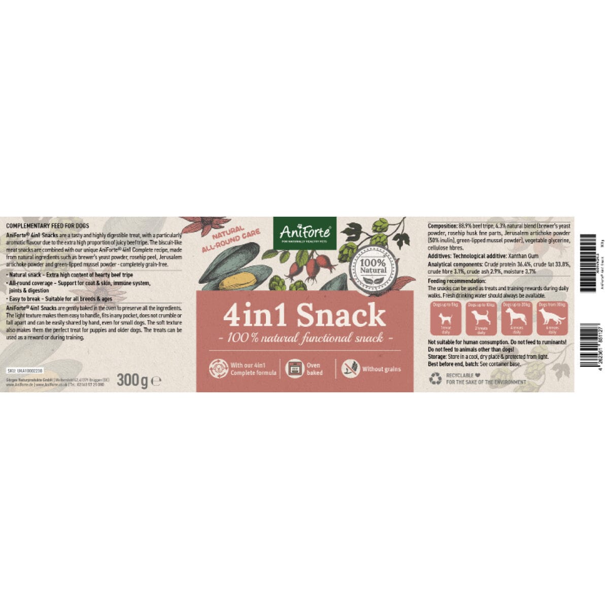 SALE - 4in1 Snack - AniForte UK