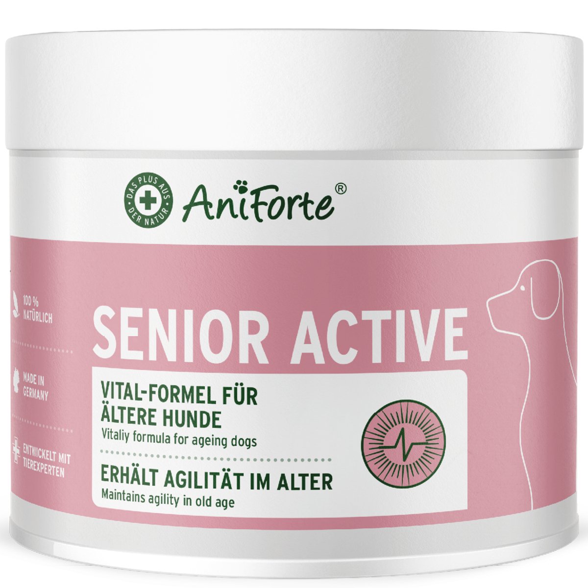 Senior Active Supplement 250g -  Vitality & Agility for Older Dogs - AniForte UK